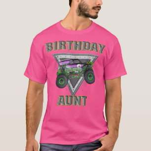 Camiseta Monster Truck Birthday Tunt Monster Truck É Meu J