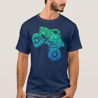 Camiseta Monster Truck Boys Raparigas