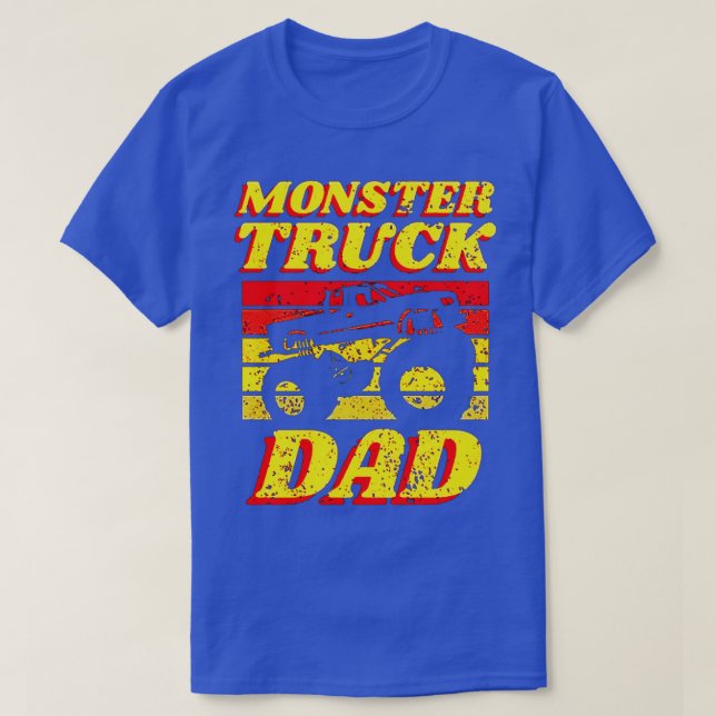 Camiseta Monster Truck Car Lover (Frente do Design)