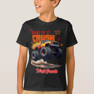 Camiseta Monster Truck "Crush First Grade" Tee