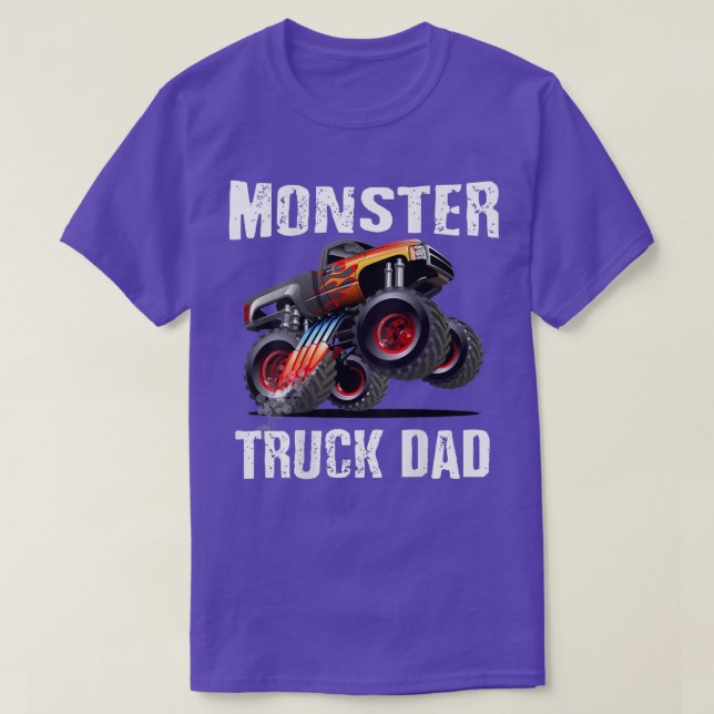 Camiseta Monster Truck Dad 2068 (Frente do Design)