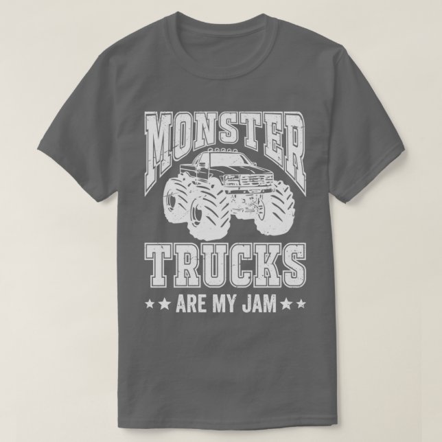 Camiseta Monster Truck É A Minha Vint Monster Truck Lovers (Frente do Design)