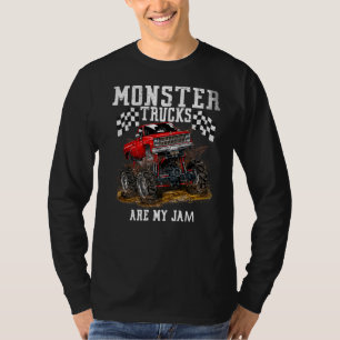 Camiseta Monster Truck É Meu Empenho Para Jovens E Adultos
