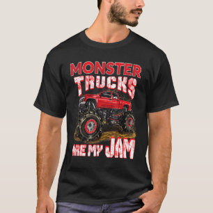 Camiseta Monster Truck É Meu Empenho Para Monstros Truck Me