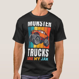 Camiseta Monster Truck É Meu Empenho Para Monstros Truck Me