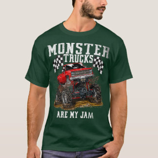 Camiseta Monster Truck é meu presente para jovens e adultos
