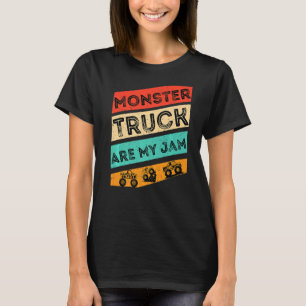 Camiseta Monster Truck É O Meu Monstro De Truck Vintage