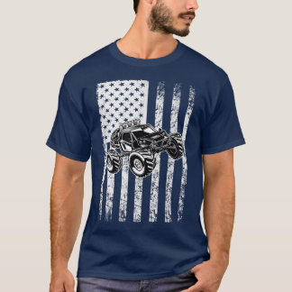 Camiseta Monster truck flag - monster truck outfit