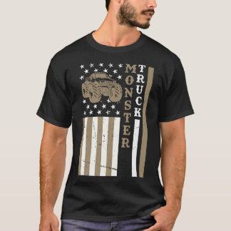 Camiseta Monster Truck Funny Driver 2098