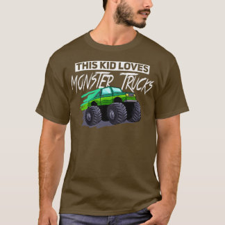 Camiseta Monster Truck Gift Jam Boys