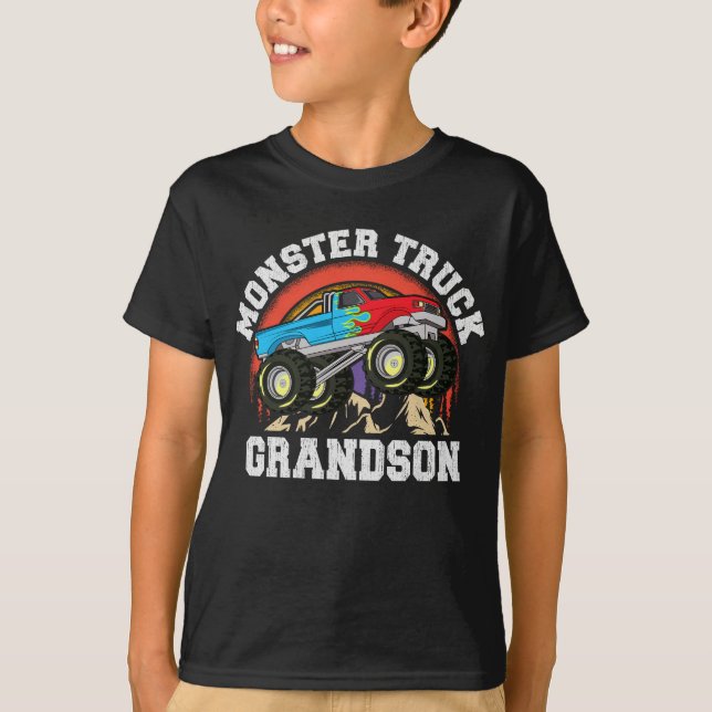 Camiseta Monster Truck Grandson Matando Família (Frente)