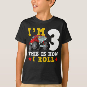 Camiseta Monster Truck IM 3 É assim que eu faço o anivers
