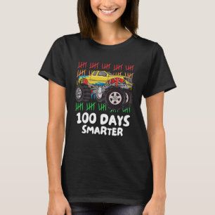 Camiseta Monster Truck Level Up 100 Dias De Escola Mais Int