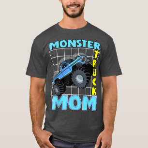 Camiseta Monster Truck Mãe Monster Truck Family Fans