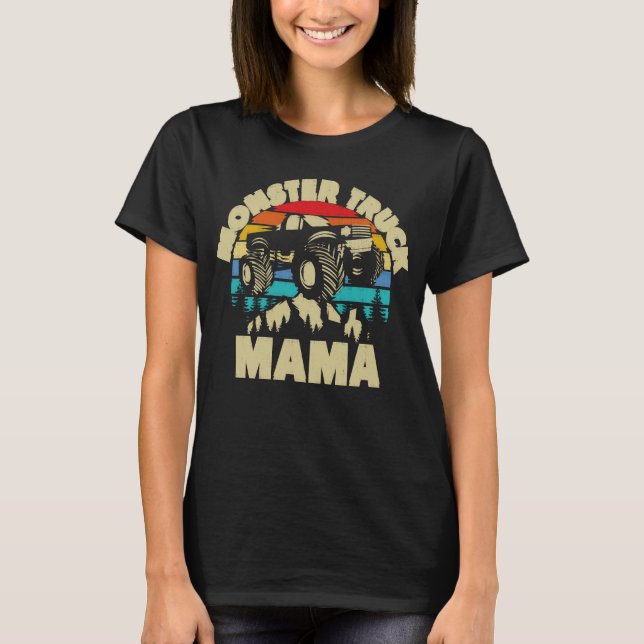 Camiseta Monster Truck Mama Matando Família (Frente)