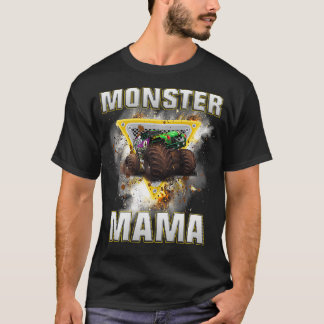 Camiseta Monster Truck Mama Retro Vintage Monster Truck