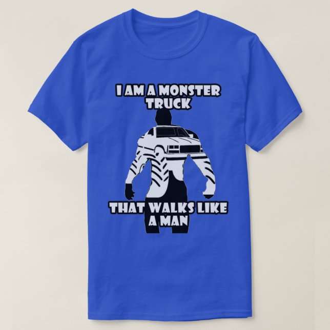 Camiseta Monster Truck Man (Frente do Design)