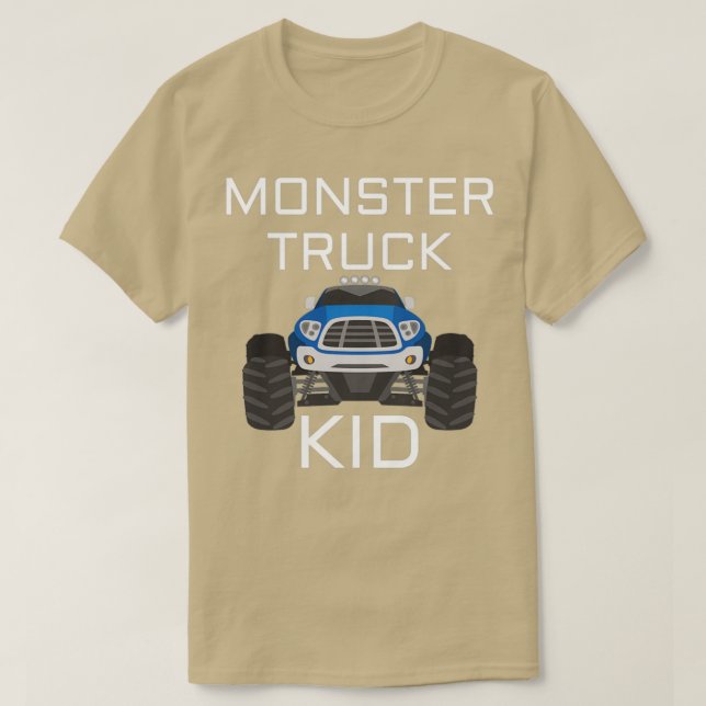 Camiseta MONSTER TRUCK Monster Kid 5 (Frente do Design)