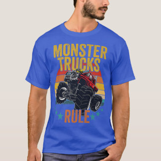 Camiseta Monster Truck Monster Trucks Rule 