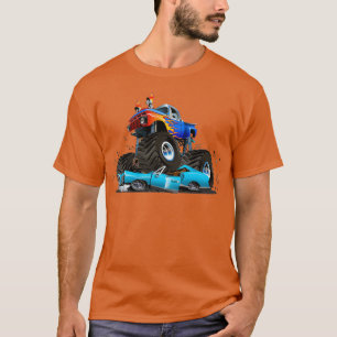 Camiseta Monster Truck Monster Truster Regra Automóveis Mon