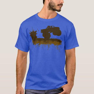 Camiseta Monster Truck Mud Splatter RC Radio Control Big Si