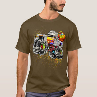 Camiseta Monster Truck Mummy Halloween Pumpkin TrickOrTreat