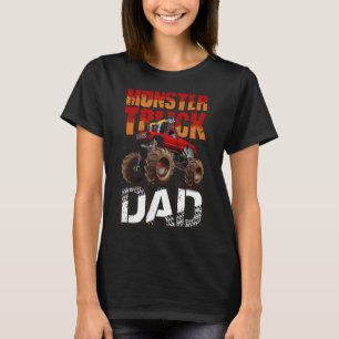 Camiseta Monster Truck Pai Retro Vintage Monster do Pai