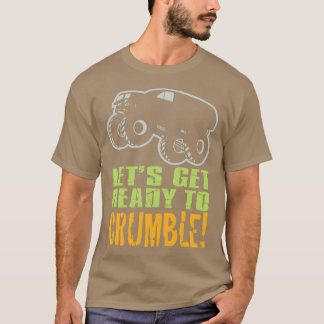 Camiseta Monster Truck Pronto Para Desmoronar