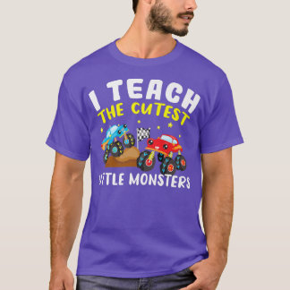 Camiseta Monster Truck Que Ensino Os Monstros Mais Bastante