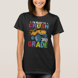Camiseta Monster Truck Ready To Crush 3rd Grade Back To Sc
