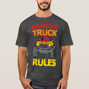 Camiseta Monster Truck Rules 