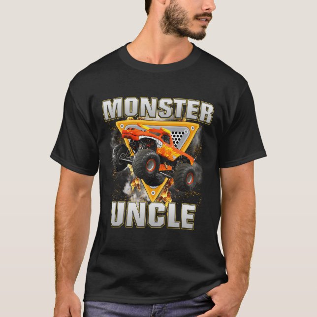 Camiseta Monster Truck Tio Monster Truck (Frente)