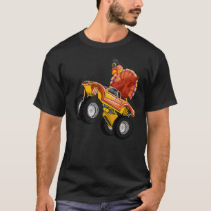 Camiseta Monster Truck Turkey Costume Toddler Boys Thid