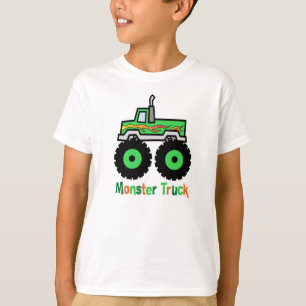 Camiseta Monster truck verde