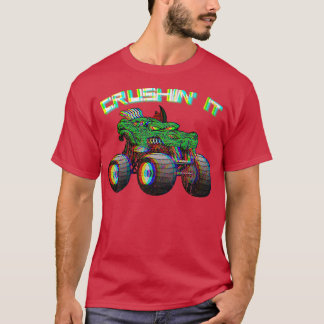 Camiseta Monster Truck Vintage Retro 267