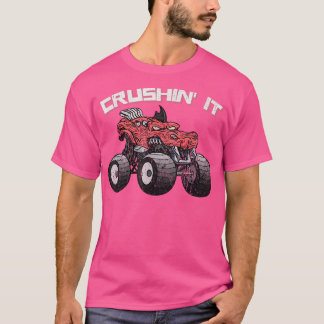 Camiseta Monster Truck Vintage Retro 268