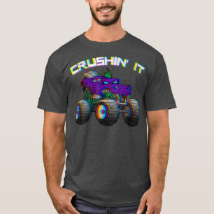 Camiseta Monster Truck Vintage Retro 274