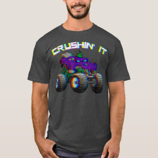 Camiseta Monster Truck Vintage Retro 274