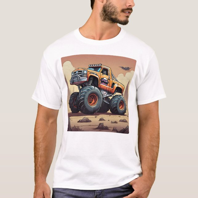 Camiseta Monster Trucks (Frente)