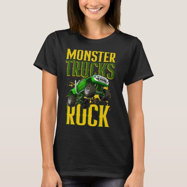Camiseta Monster Trucks Are My Jam Monster Trucks  2 (Frente)