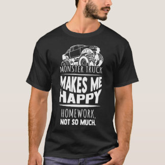 Camiseta Monster Trucks Fan Racing Lover Monster Truck