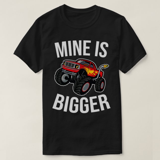 Camiseta Monster Trucks Grandes Caminhões 14 (Frente do Design)