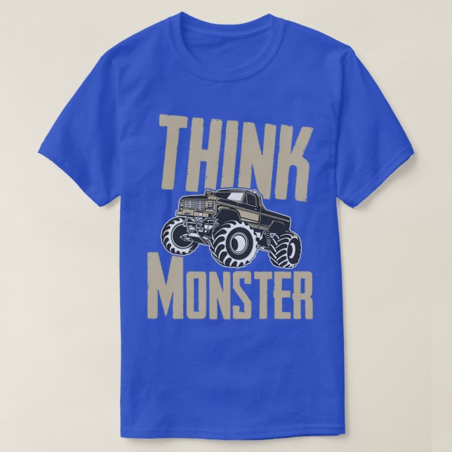 Camiseta Monster Trucks Grandes Caminhões 6 (Frente do Design)