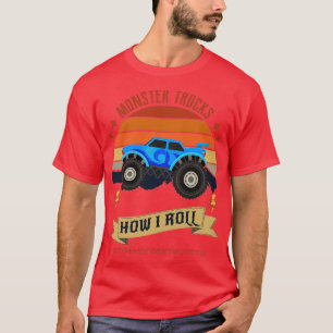 Camiseta Monster Trucks How I Roll 55