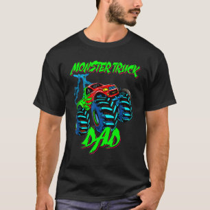 Camiseta Monster Trucks Pai Motor Elétrico T