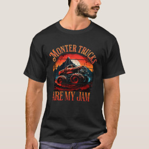 Camiseta Monster Trucks São Minha Paixão Vintage Retro Mons