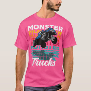 Camiseta Monster Trucks Vintage 4x4