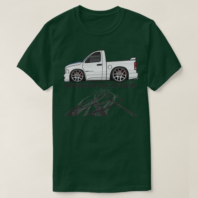 Camiseta Monster TruckWhite 2 (Frente do Design)