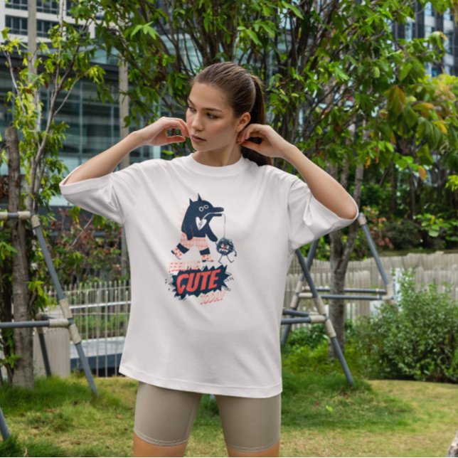 Camiseta Monster Walking Pet Cute (Criador carregado)