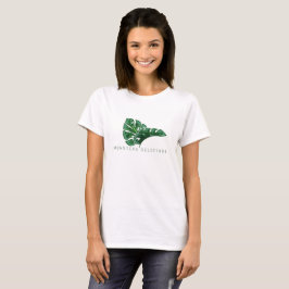Camiseta Monstera Deliciosa - planta do queijo suíço